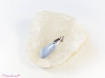 Pendentif en Opale bleue Owyhee