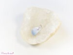 Pendentif en Opale bleue Owyhee