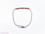 Bracelet chaîne en Grenat