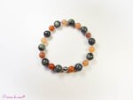 bracelet en jaspe kambaba et Aventurine rouge