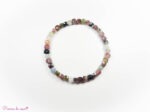 Bracelet en tourmaline multicolore