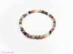 Bracelet en tourmaline multicolore