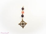 Pendentif en Grenat et Quartz hématoïde