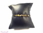 bracelet coulissant en Tourmaline multicolore