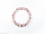 Bracelet en Quartz rose