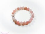 Bracelet en Quartz rose