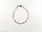 Bracelet chaine en Lépidolite