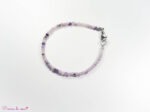 Bracelet chaine en Lépidolite