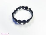 Bracelet en Obsidienne œil céleste