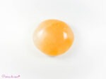 Galet en Sélénite orange