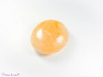 Galet en Sélénite orange
