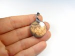 pendentif en Labradorite orange
