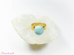 Bague en Amazonite