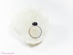 Bague en Obsidienne noire