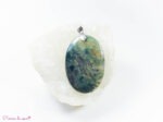 Pendentif en Agate mousse
