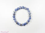 bracelet en jaspe bleu