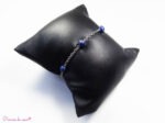 Bracelet chaîne en Lapis Lazuli
