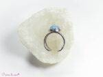 Bague en Apatite bleue