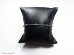 Bracelet chaine en Malachite