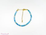 Bracelet chaîne en Apatite
