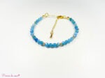 Bracelet chaîne en Apatite