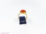 Bague en Jaspe rouge