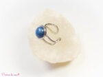 bague en apatite bleue