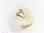 Bague en Aventurine verte
