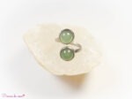 Bague en Aventurine verte