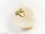 bague aventurine verte
