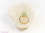 bague aventurine verte