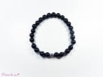 bracelet en Obsidienne noire