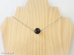 Collier en Obsidienne Œil Céleste