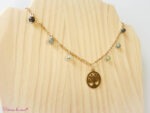 Collier en Préhnite