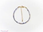 Bracelet en Iolite (Cordiérite)