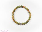 Bracelet en Unakite