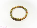 Bracelet en Unakite