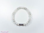 Bracelet en Pierre de lune et Quartz rose