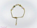 Bracelet chaine en Vésuvianite