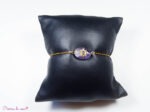 Bracelet chaine en Améthyste