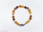 Bracelet chaine en Aventurine Rouge