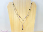 Collier en Charoïte