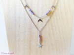 Collier en Charoïte